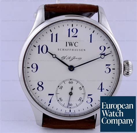 IWC Portugieser F. A. Jones 5442 950 Platin / Faltschließe